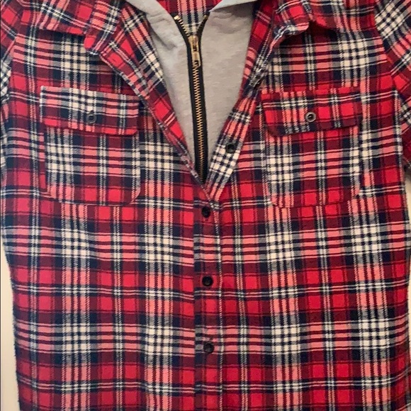 Plaid button down - Picture 2 of 3